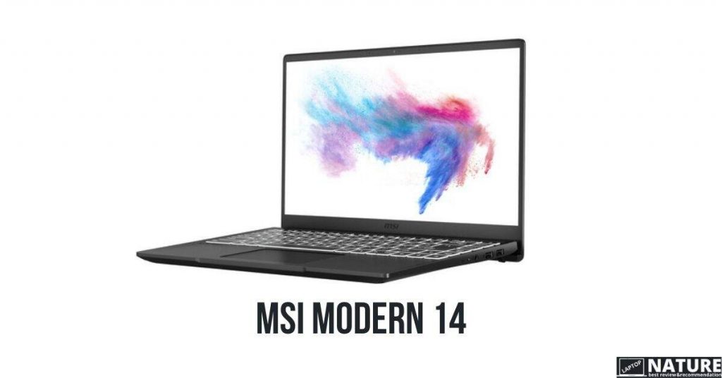 best laptop for junior high student  MSI Modern 14
